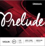 Prelude by D'addario J810 1/16M Violin String Set, 1/16 Scale, Medium Tension