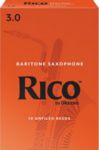 Rico RLA1030  Baritone Sax Reeds, Strength 3, 10-pack