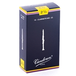 Vandoren CR1125 Eb Clarinet Traditional Reeds Strength #2.5; Box of 10