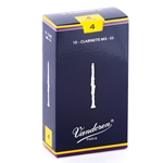 Vandoren CR114 Eb Clarinet Traditional Reeds Strength #4; Box of 10