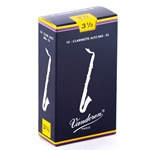 Vandoren CR1435 Alto Clarinet Traditional Reeds Strength #3.5; Box of 10