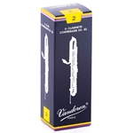 Vandoren CR152 Contrabass Clarinet Traditional Reeds Strength #2; Box of 5