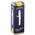 Vandoren CR153 Contrabass Clarinet Traditional Reeds Strength #3; Box of 5