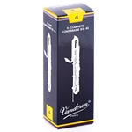 Vandoren CR154 Contrabass Clarinet Traditional Reeds Strength #4; Box of 5