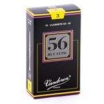 Vandoren CR503 Bb Clarinet 56 Rue Lepic Reeds Strength #3; Box of 10
