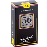 Vandoren CR5035 Bb Clarinet 56 Rue Lepic Reeds Strength #3.5; Box of 10