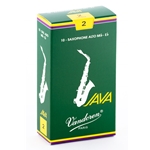 Vandoren SR262 Alto Sax Java Reeds Strength #2; Box of 10
