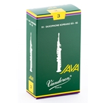 Vandoren SR303 Soprano Sax Java Reeds Strength #3; Box of 10