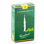 Vandoren SR304 Soprano Sax Java Reeds Strength #4; Box of 10