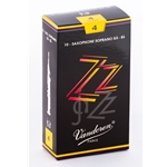 Vandoren SR404 Soprano Sax ZZ Reeds Strength #4; Box of 10