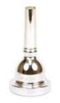 Bach 3506HAL Classic Trombone Mouthpiece Small Shank, Size 6 1/2 AL, Silver Plated