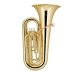 Holton BB450 Collegiate 3/4 Tuba, Lacquer Finish, Molded Plastic Case, Holton 18 Mouthpiece