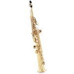 Yanagisawa SWO1 Professional Soprano Saxophone, Lacquer Finish, Wood Case, Yanagisawa Classic 120 Mouthpiece