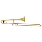 Bach TB301 Student Tenor Trombone, Yellow Brass Bell, Lacquer Finish, ABS Stackable Case, Bach Small Shank 12C Mouthpiece