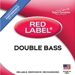Super-Sensitive 8137_SS Red Label Bass D Single String 3/4 Regular