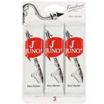 JCR313-3 Vandoren JCR313/3 Bass Clarinet JUNO Reeds; Strength #3; 3 Card