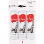 JSR612-3
 Vandoren JSR612/3 Alto Sax JUNO Reeds; Strength #2; 3 Card