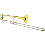 King 2B Legend Professional Valve Trombone, Yellow Brass Bell, Lacquer Finish, Carbon Fiber Case, Bach Small Shank 12C Mouthpiece