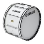 Yamaha MB-8322WR 8300 Series Field-Corps marching bass drum; 22" x 14"; White Forest; with heads