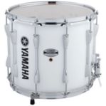 Yamaha MS-6314WR Power-Lite marching snare drum; 14" x 12"; White; with heads