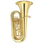 Yamaha YBB-201MSWC Marching Tuba, Silver-plated
