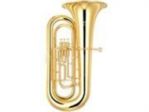 Yamaha YBB-202MSWC Marching Only Tuba, Silver plated