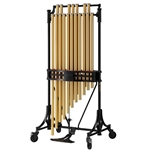 Yamaha YCH7118C 1.5-Octave; professional chimes; C52-F69; 11⁄2" brass lacquered tubes; with cover and (2) YCHM-38P mallets