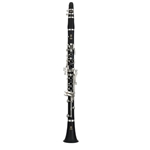 Yamaha YCL-255 Standard Clarinet; key of Bb; matte finish ABS resin body, barrel and bell; nickel-plated keys; adjustable thumb rest with neck strap ring; CLC-180 case; 4C mouthpiece; Indonesia