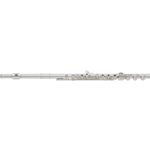 Yamaha YFL-462H Intermediate Flute; key of C; French Model; offset G; B footjoint with gizmo key; pointed key arms; sterling silver headjoint and body; YAC FLC-48H case; YAC FLB-400EHII cover; Indonesia