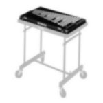 Yamaha YG250DS70 2.5 octave Standard bells; F57-C88; 1-1/8" non-graduated bars; built-in case; with YGS-70 stand