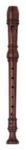 Yamaha YRS-62 Soprano Recorder; key of C; Baroque fingering; Handcrafted soprano; same as YRS-61; except kingwood
