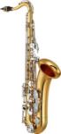 Yamaha YTS-26 Standard Tenor Saxophone; key of Bb; nickel-plated keys; intermediate-style neck receiver; TSC-23 case; 4C mouthpiece; Indonesia