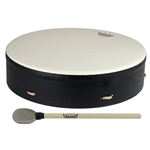 Remo E1-0314-71-CST Drum, Buffalo, 14" Diameter, 3.5" Depth, With COMFORT SOUND TECHNOLOGY®, Mallet, Black