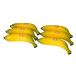 Remo SC-BANA-06 Shaker, Hand, 'Fruit' Style, 6-Piece Bag, Banana