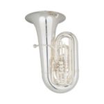 Eastman Professional Tuba EBC836 • Key of CC, 6/4 size
• .750" bore
• 20" upright bell
• 4 front-action pistons + 5th rotary valve
• Clear lacquer finish
• Includes case