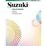Suzuki Cello School Cello Part, Volume 4 [Cello]