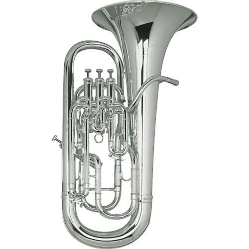 Music Man Online - BE967-2-0 Besson Sovereign Bb Euphonium - Silver