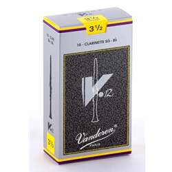 Vandoren CR1935 Bb Clarinet V.12 Reeds Strength #3.5; Box of 10
