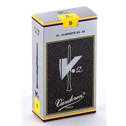Vandoren CR195 Bb Clarinet V.12 Reeds Strength #5; Box of 10