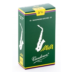 Vandoren SR2635 Alto Sax Java Reeds Strength #3.5; Box of 10