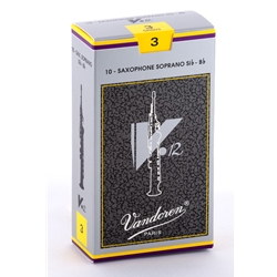 Vandoren SR603 Soprano Sax V.12 Reeds Strength #3; Box of 10