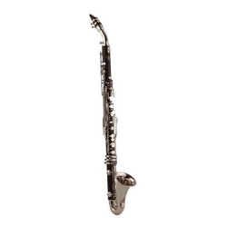 Leblanc L7165 Eb Alto Clarinet with Grenadilla Body, Nickel Finish, Wood Case, Leblanc Hard Rubber Mouthpiece