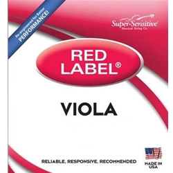 Super-Sensitive 4147_SS Red Label Viola C Single String 15-16.5" Medium