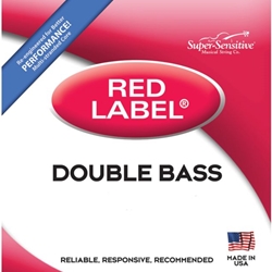 8147_SS Super-Sensitive 8147 Red Label Bass A Single String 3/4 Regular