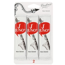 JCR312-3 Vandoren JCR312/3 Bass Clarinet JUNO Reeds; Strength #2; 3 Card