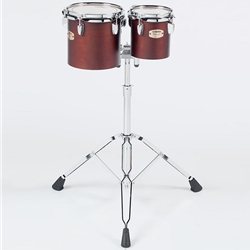 Yamaha CTS-68 Intermediate Single Head concert toms; set of 2 (6", 8"); Darkwood Stain Finish; with WS-865A stand