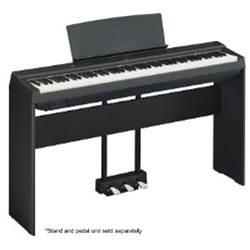 Yamaha P125B **REPLACED BY P125AB**    Black 88-note, weighted action digital piano with GHS action