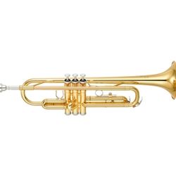 Yamaha YTR-200ADII Advantage Trumpet; key of Bb; .459" bore; 4 -7/8" yellow brass bell; monel alloy pistons; 1st valve slide thumbhook; adjustable 3rd valve slide ring; 3-piece main tuning slide; gold epoxy lacquer; TRC-200AD case; 11B4 mouthpiece; China