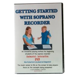 GET STARTED W/SOPRANO RECORDER DVD ONLY