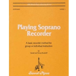 Playing Soprano Recorder